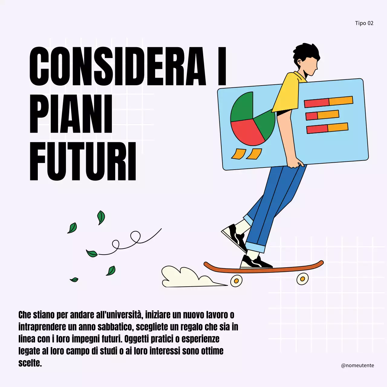 Lilla Nero Moderno Trova il regalo di laurea perfetto Suggerimenti Promozione