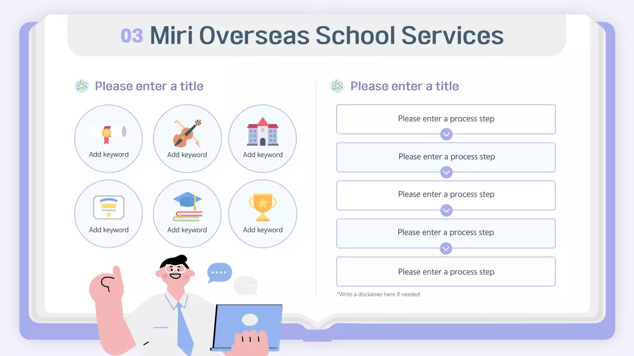 Purple Minimal Study Promotion Presentation