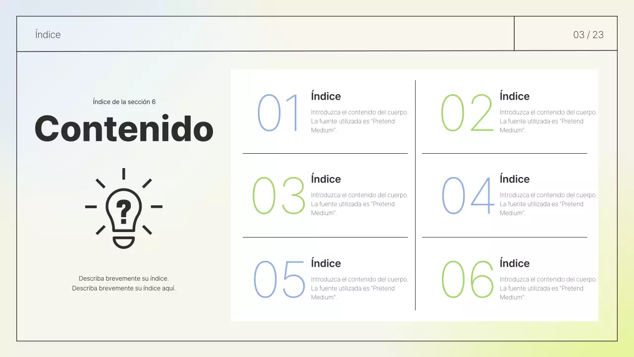 Informe de diseño sencillo en blanco y chartreuse