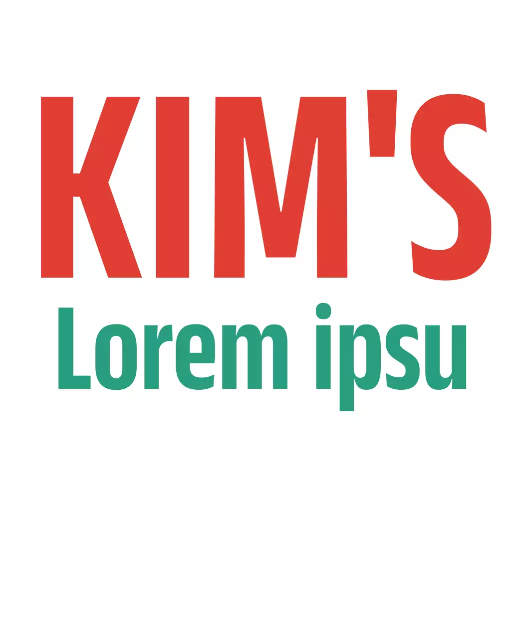 Maglietta di famiglia e di gruppo con design della targhetta con caratteri tipografici in grassetto e atmosfera da supermercato