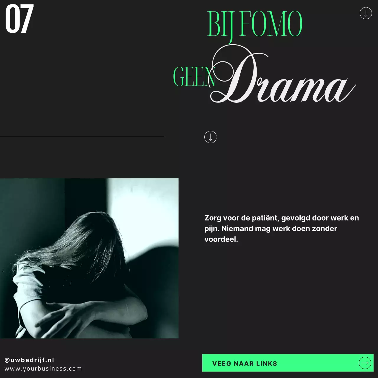 Groen Zwart Modern Eenvoudige Tips voor Beleggen Voor Beginners