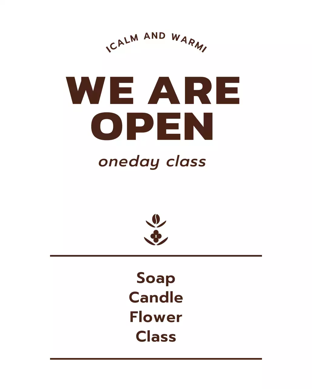 Lokakarya Kelas Satu Hari Kelas Bunga Lilin Sabun