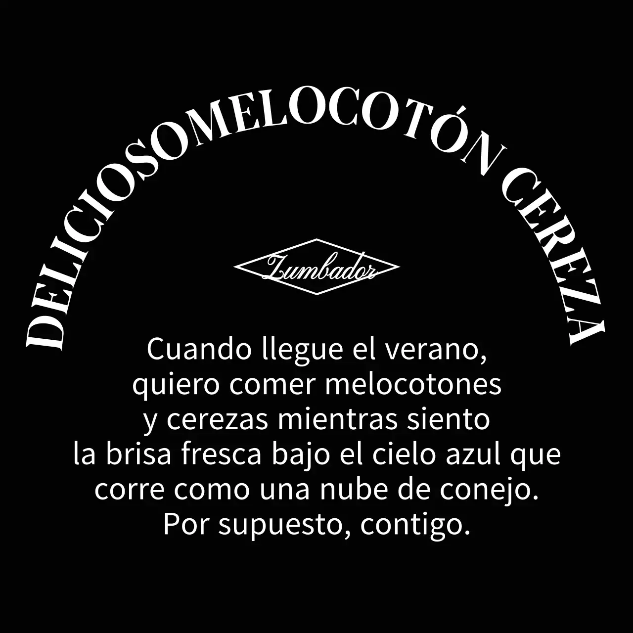 Mercancía personalizada con un concepto emocional con énfasis en el texto