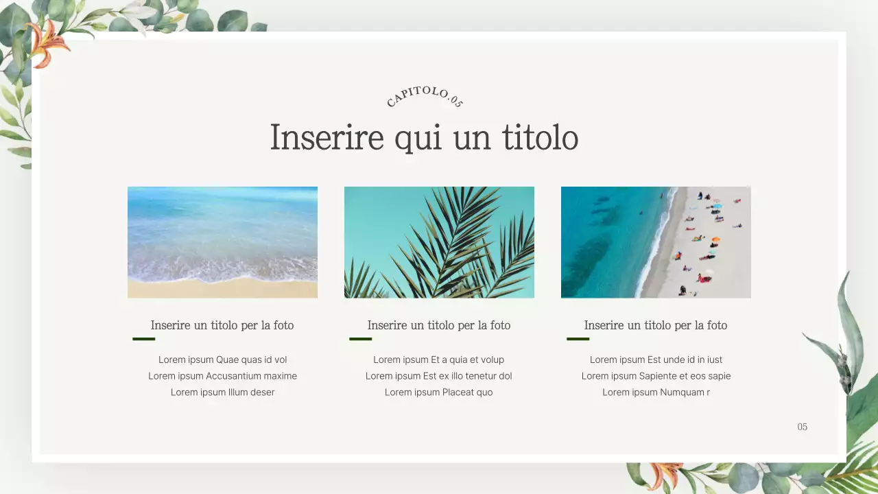 Un brief di marketing semplice, verde e di marca