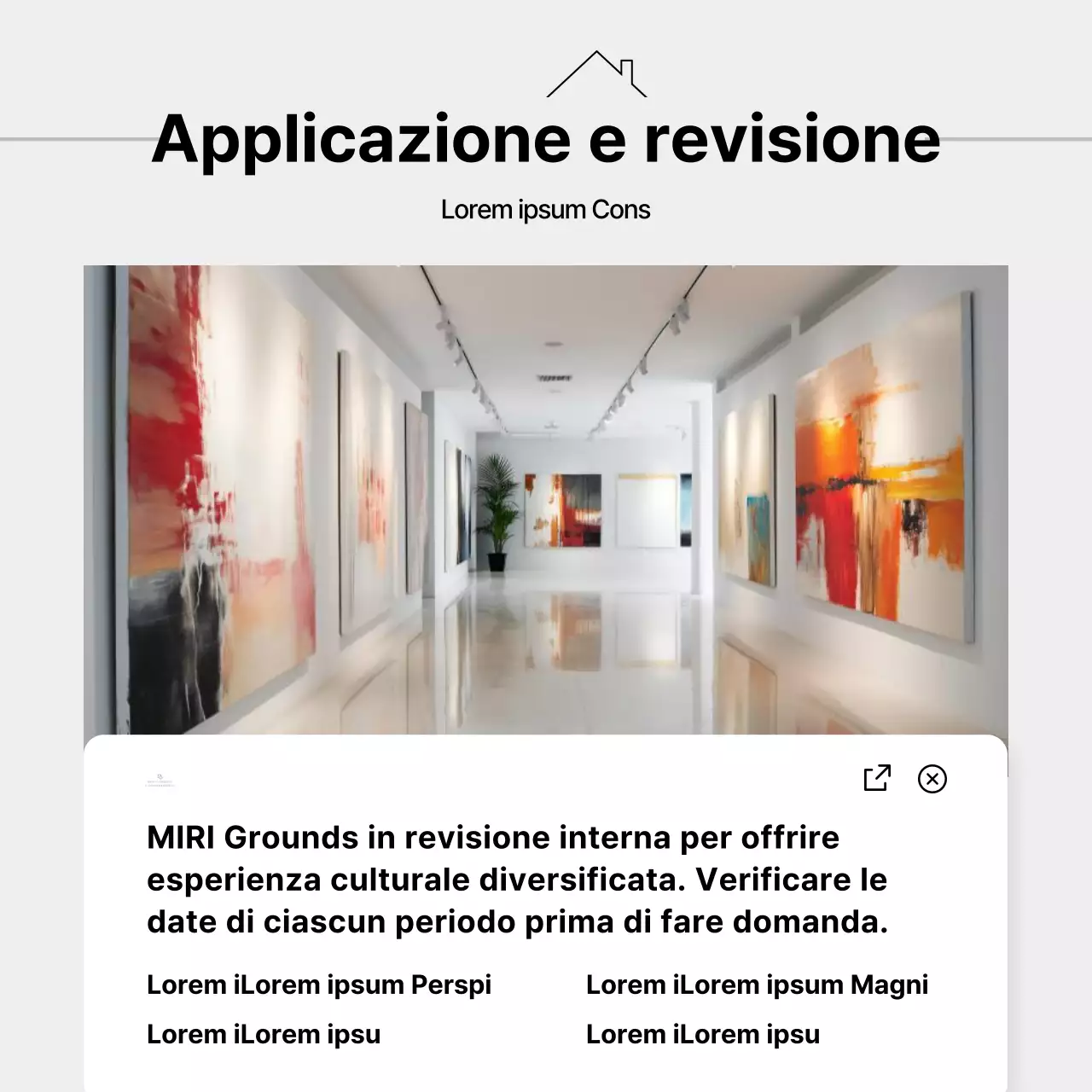 Annuncio moderno di noleggio pre-macinato in arancione