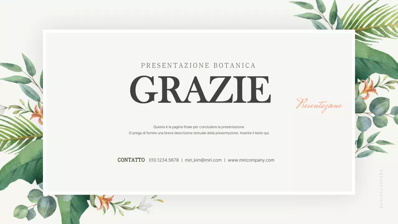 Un brief di marketing semplice, verde e di marca