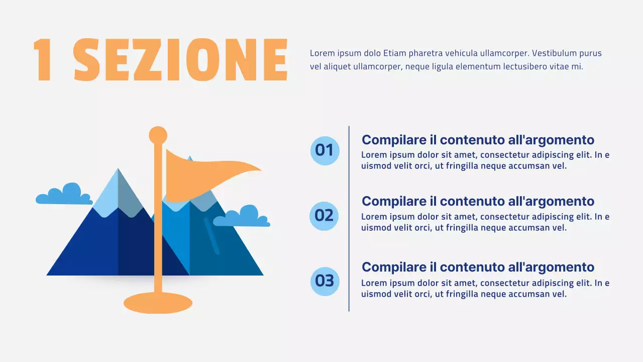 Proposta casual semplice e audace in bianco e blu