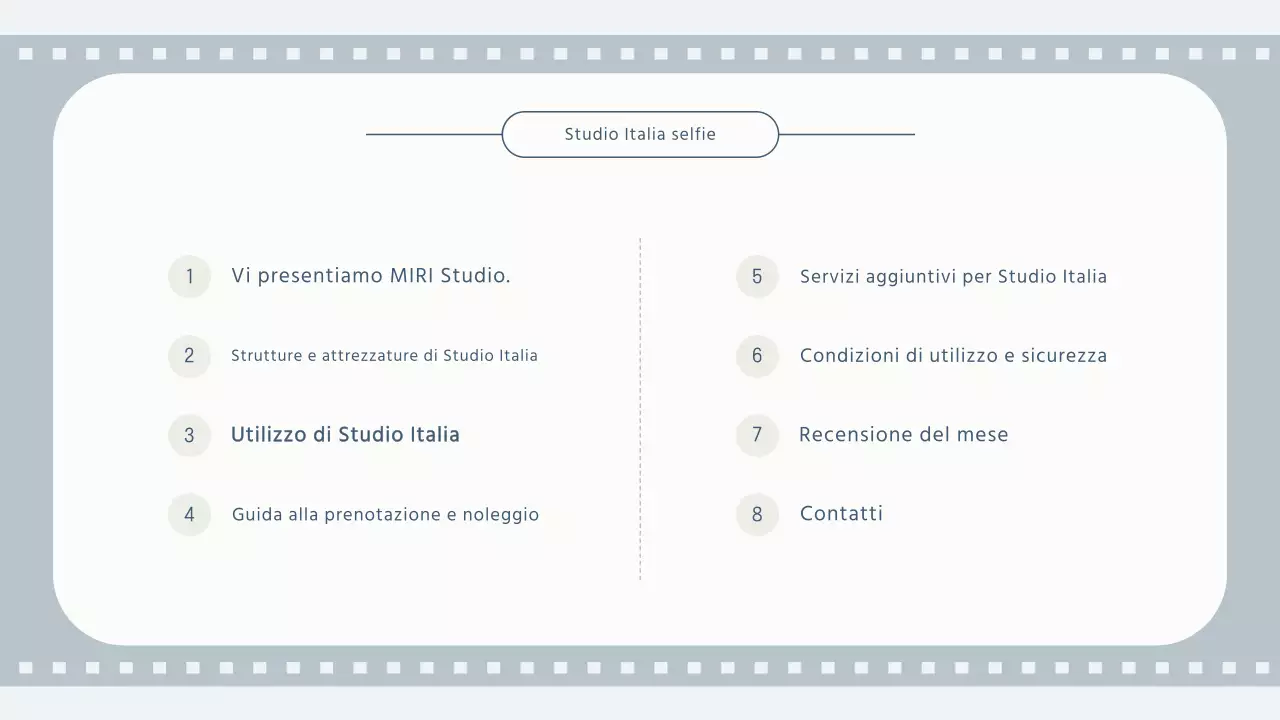 Un semplice studio per selfie in grigio e azzurro