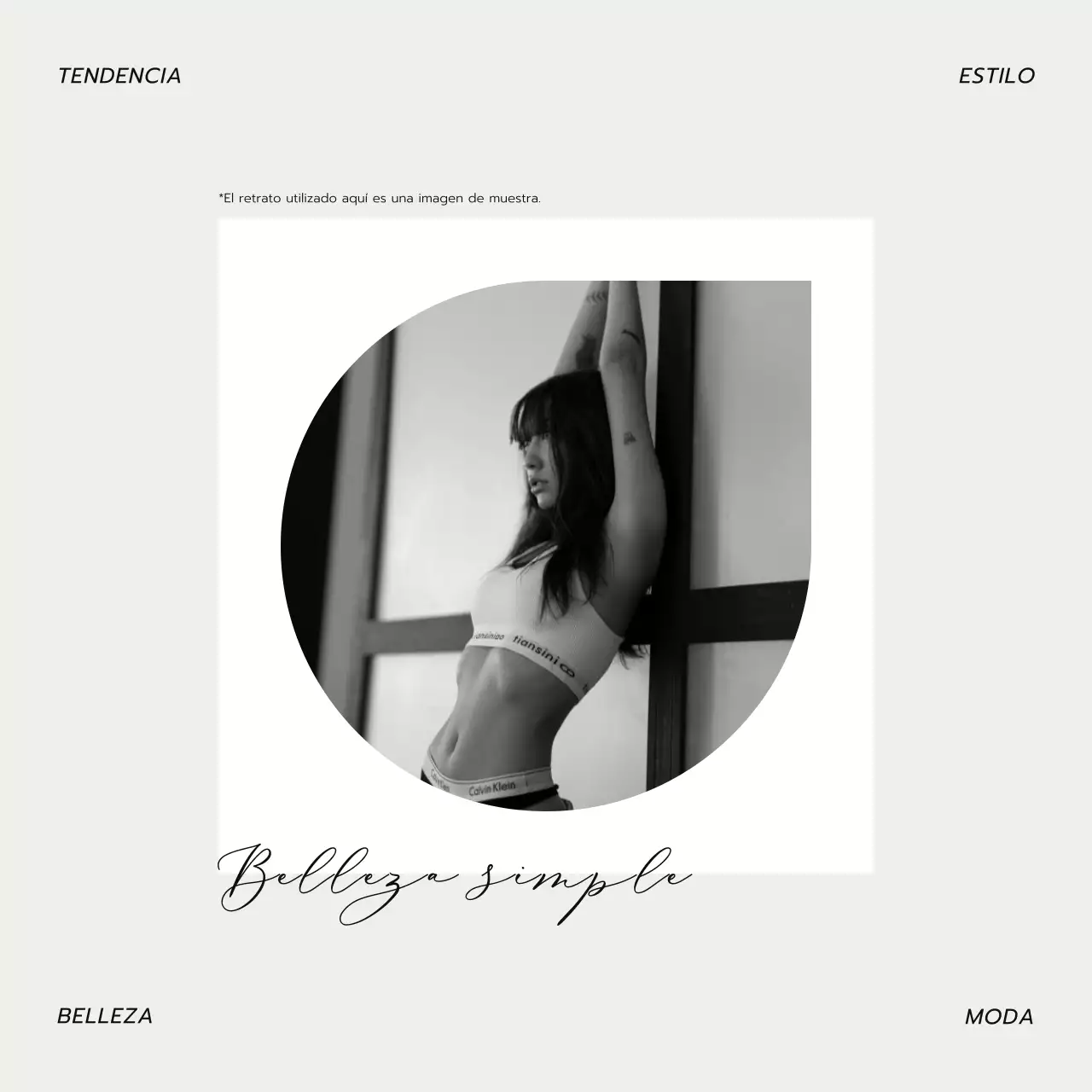 Beige y Negro Tendencia Photo Collage Estética Lifestyle Blog Promoción