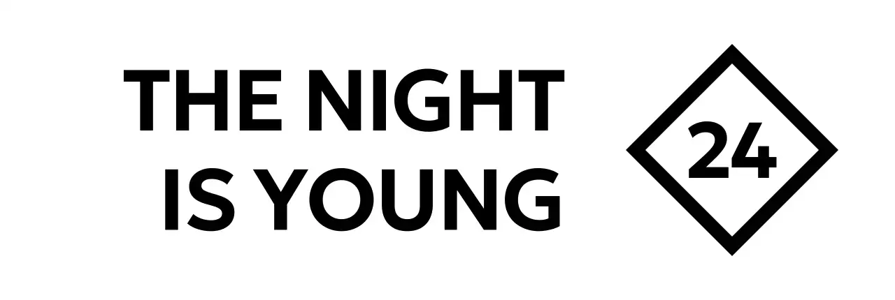 図形を活用した硬質なゴシック書体感のあるデザイン