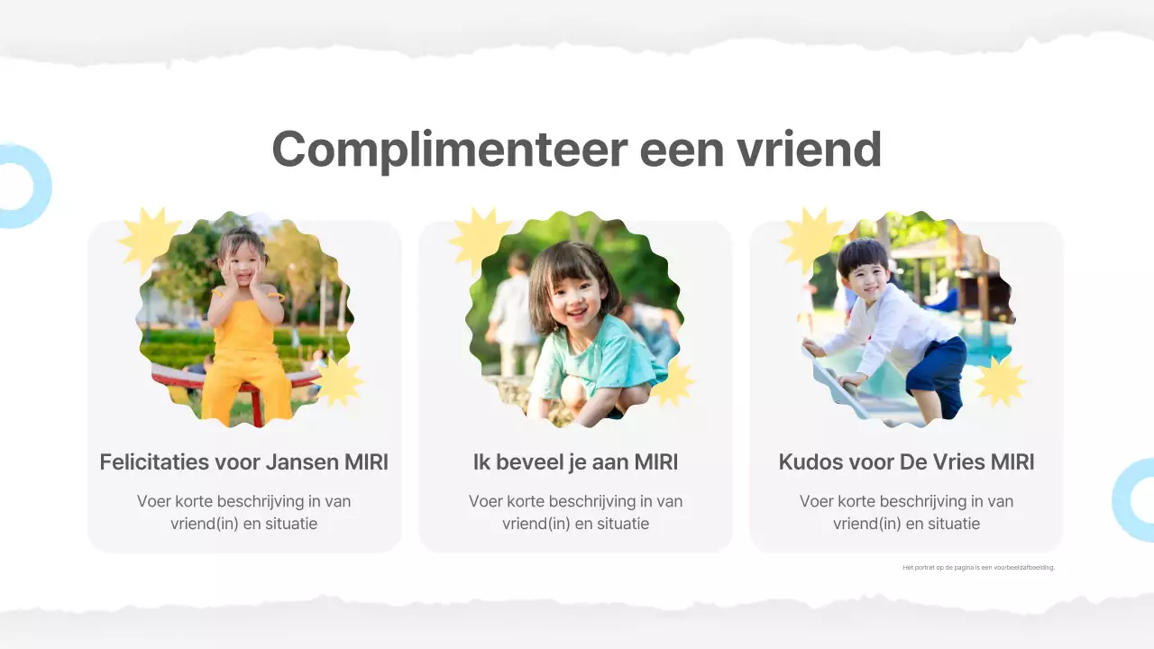 Basismateriaal voor school in geel en groen