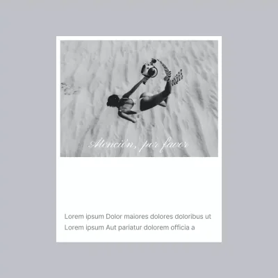 Anunciamos un moderno canal de marketing en redes sociales en blanco y gris