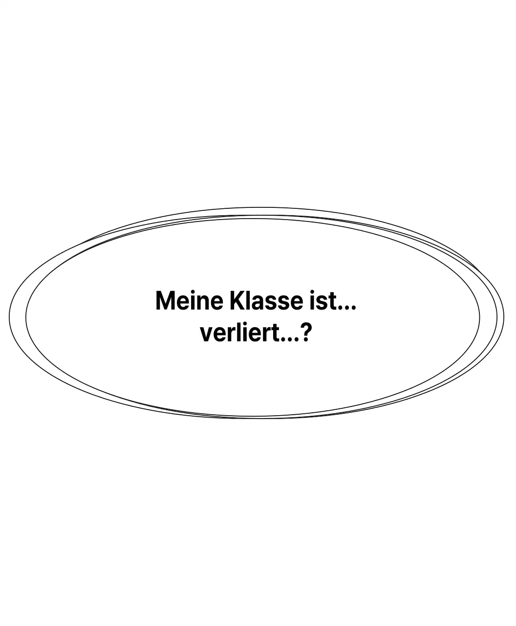 Gruppe "Let's go" Pompons mit Sprechblasen