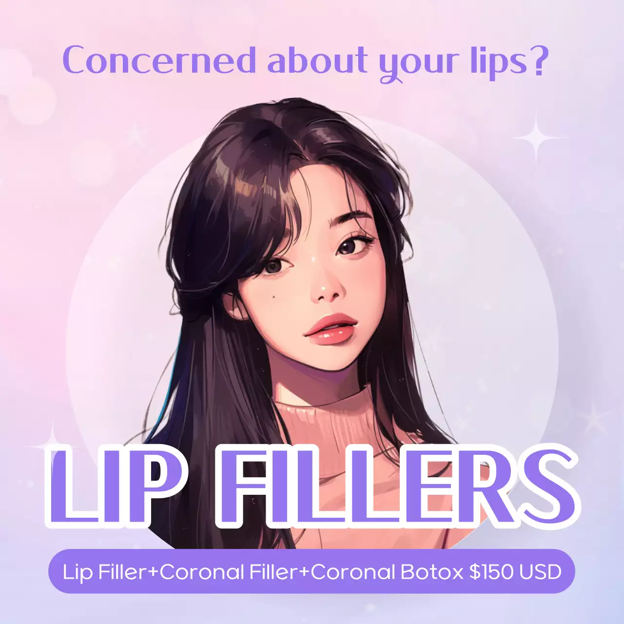 Pink Modern Beauty Promotion Social Media Post