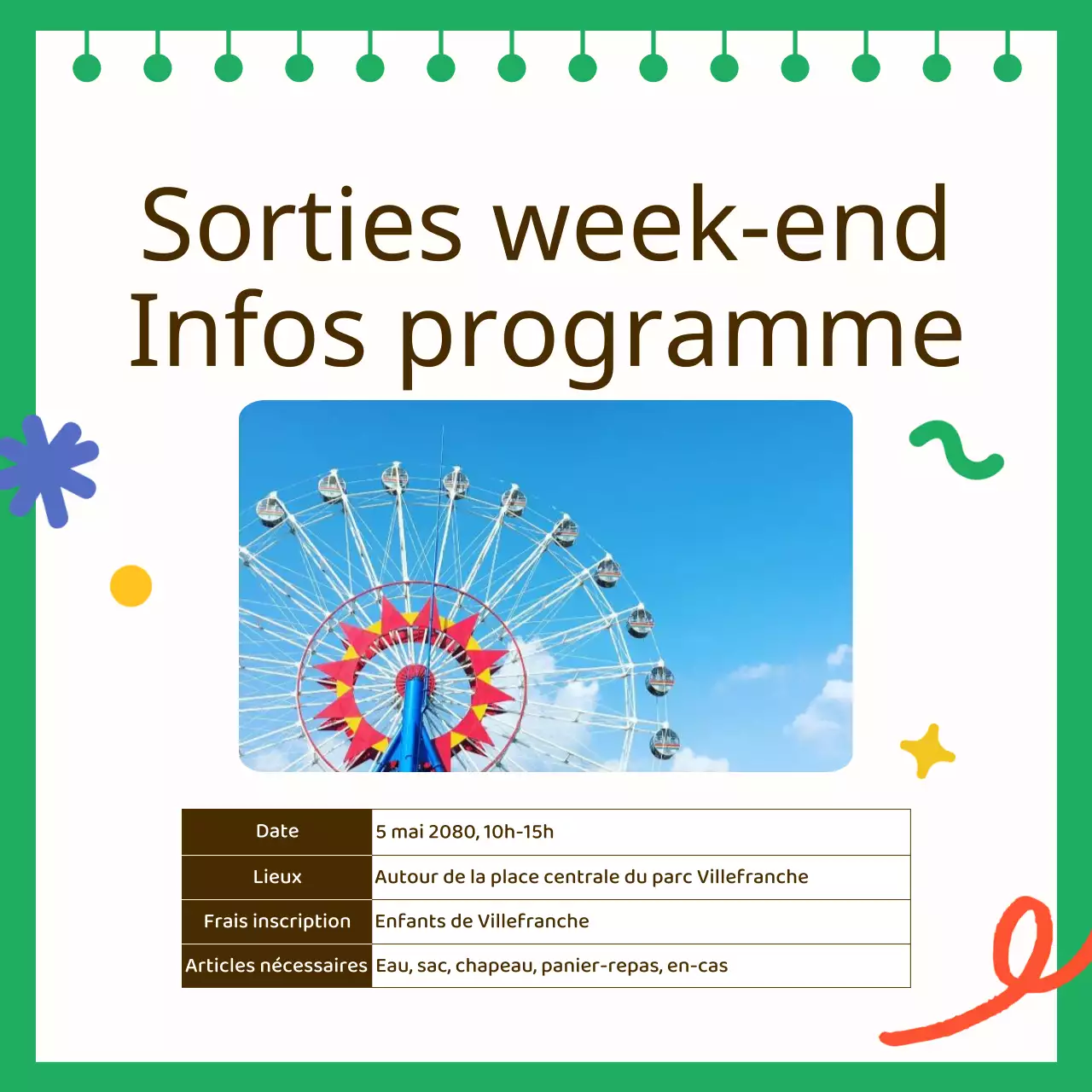 Guide des activités vertes et mignonnes pour les enfants