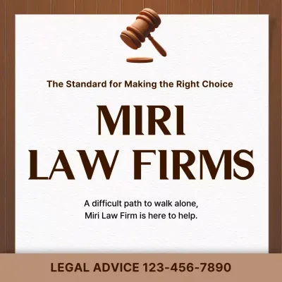 Brown Professional Law Promotion Social Media Post