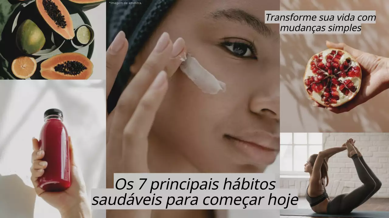 Beige and Grey Minimal Healthy Lifestyle Vlog Promoção