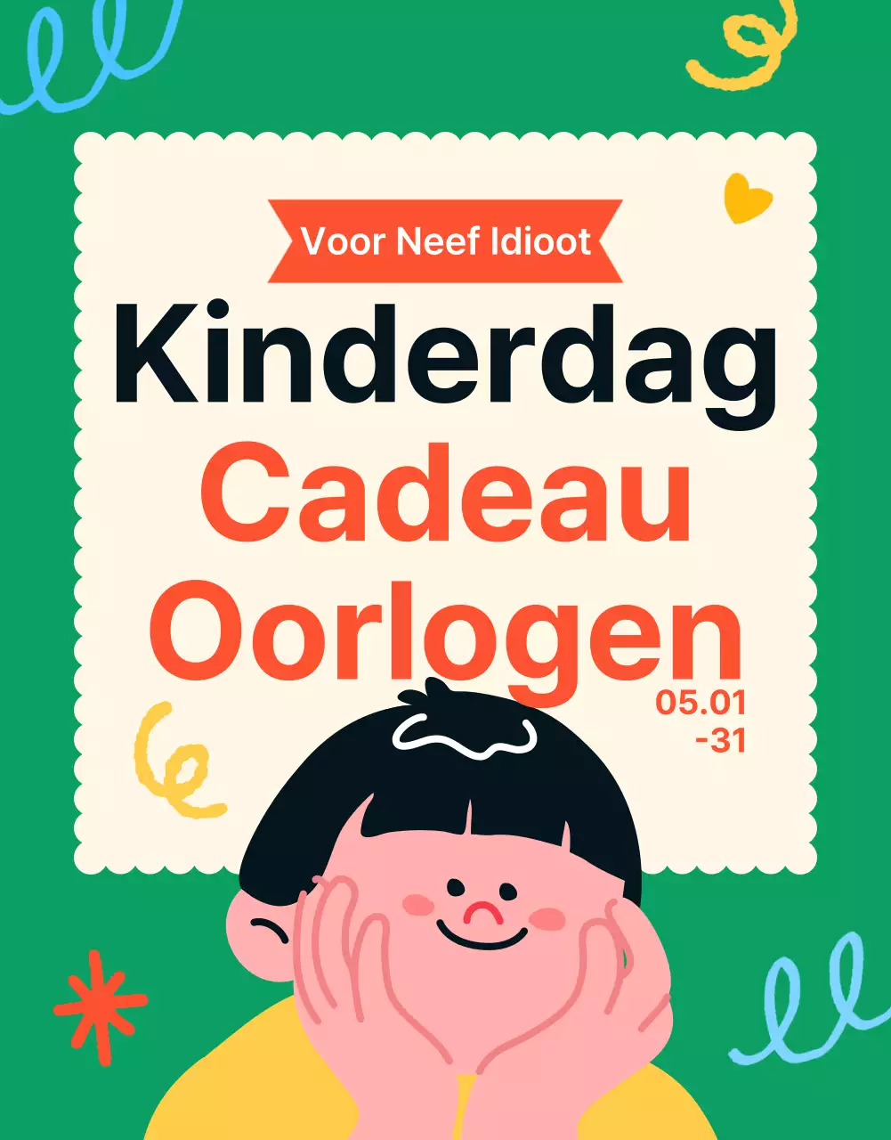 Geschenkaanbevelingen met een groene en ivoorkleurige twist