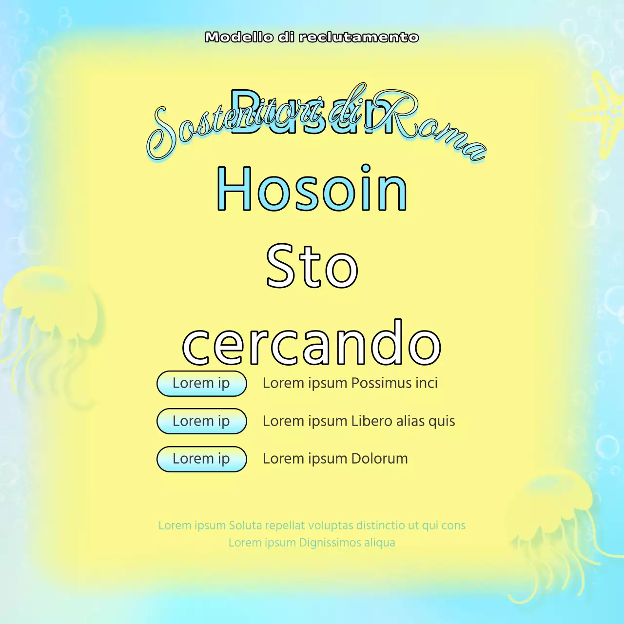 Posta di guida del quartiere di Busan con colori gialli e azzurri