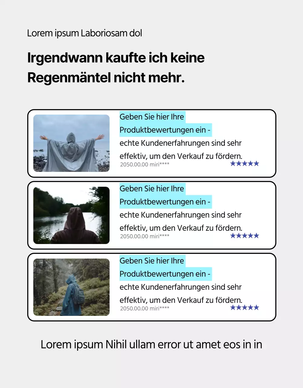 Über den schwarz-blauen Regenmanteltrend für die regnerische Jahreszeit