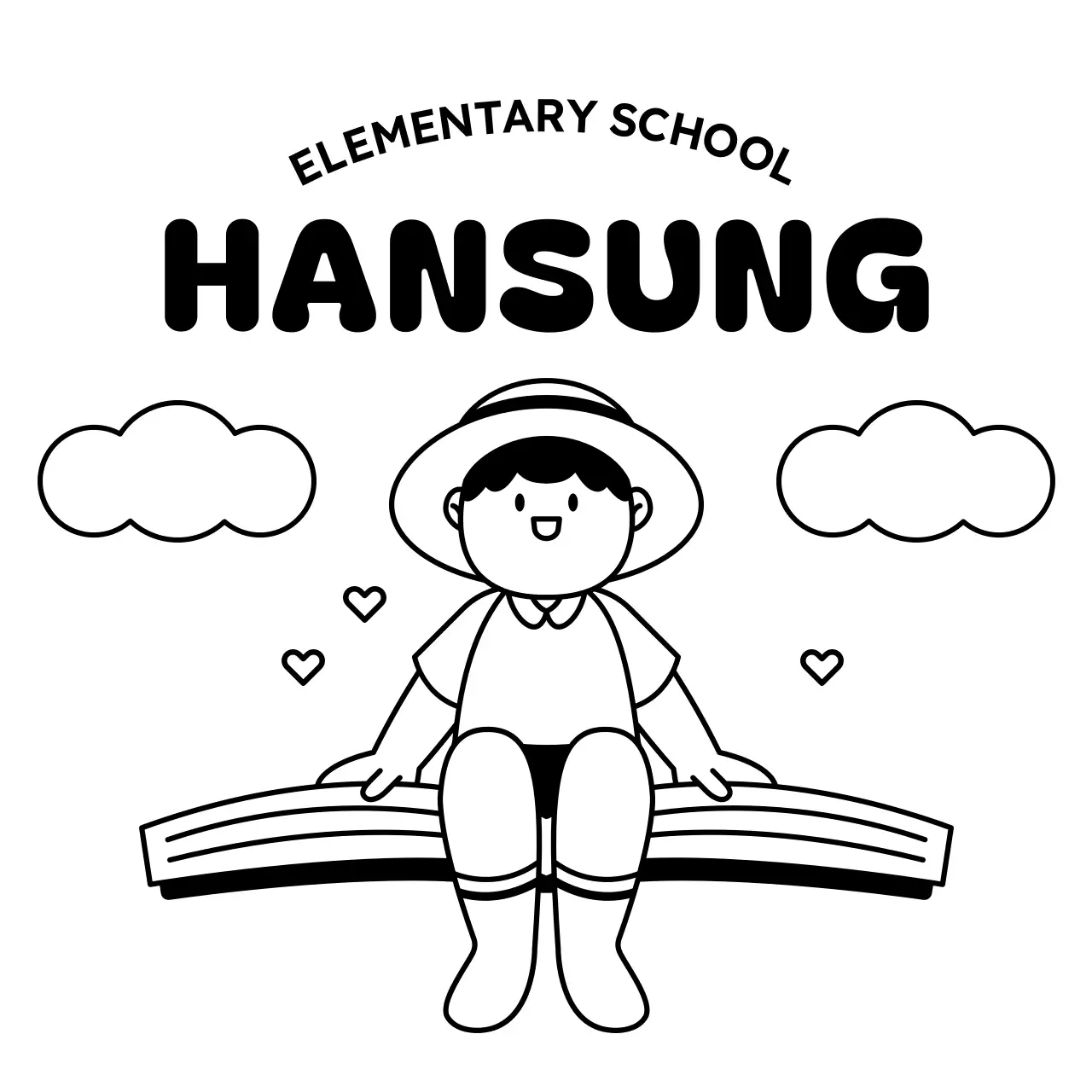 Designing an Instructional Design with a Child Sitting on a Book