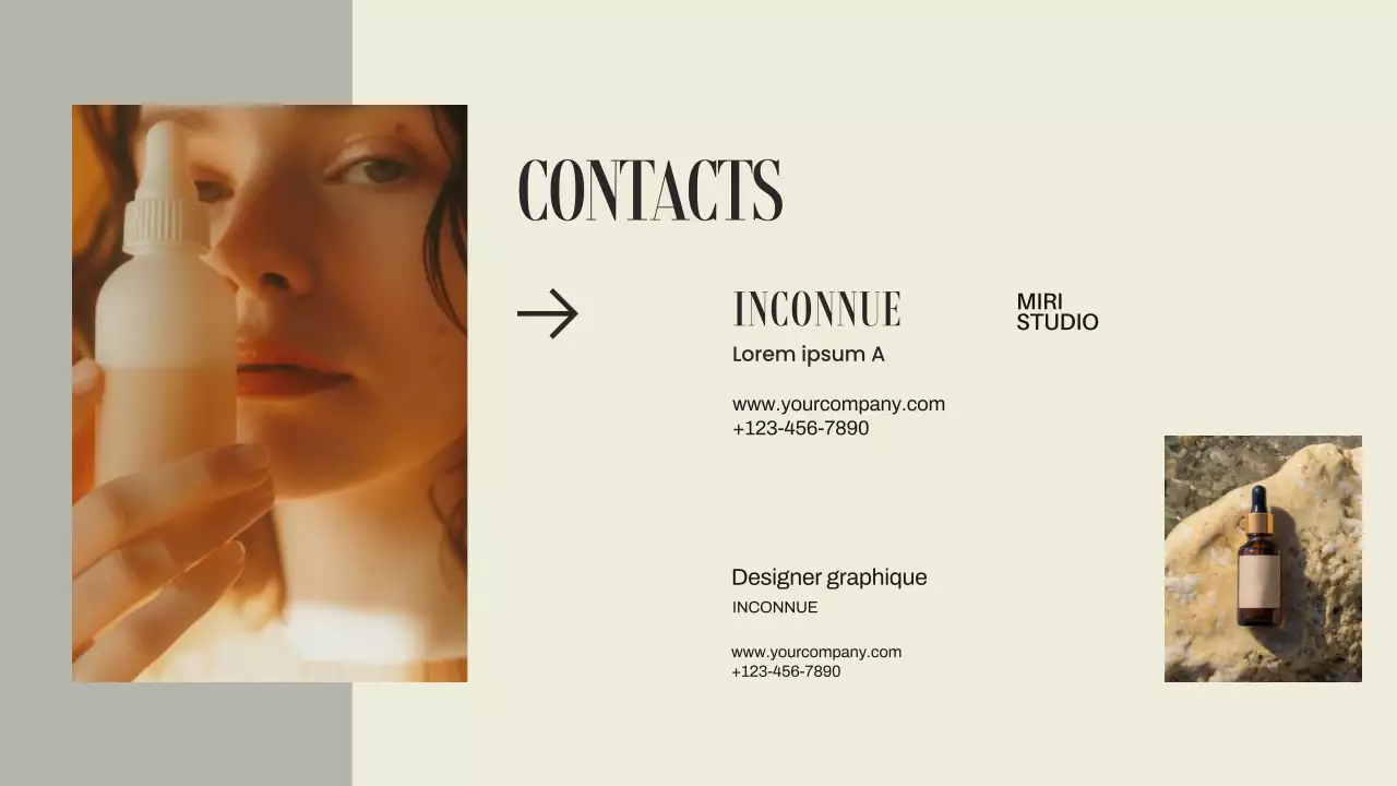 Lignes directrices de la marque Beige et Grey Minimal Modern