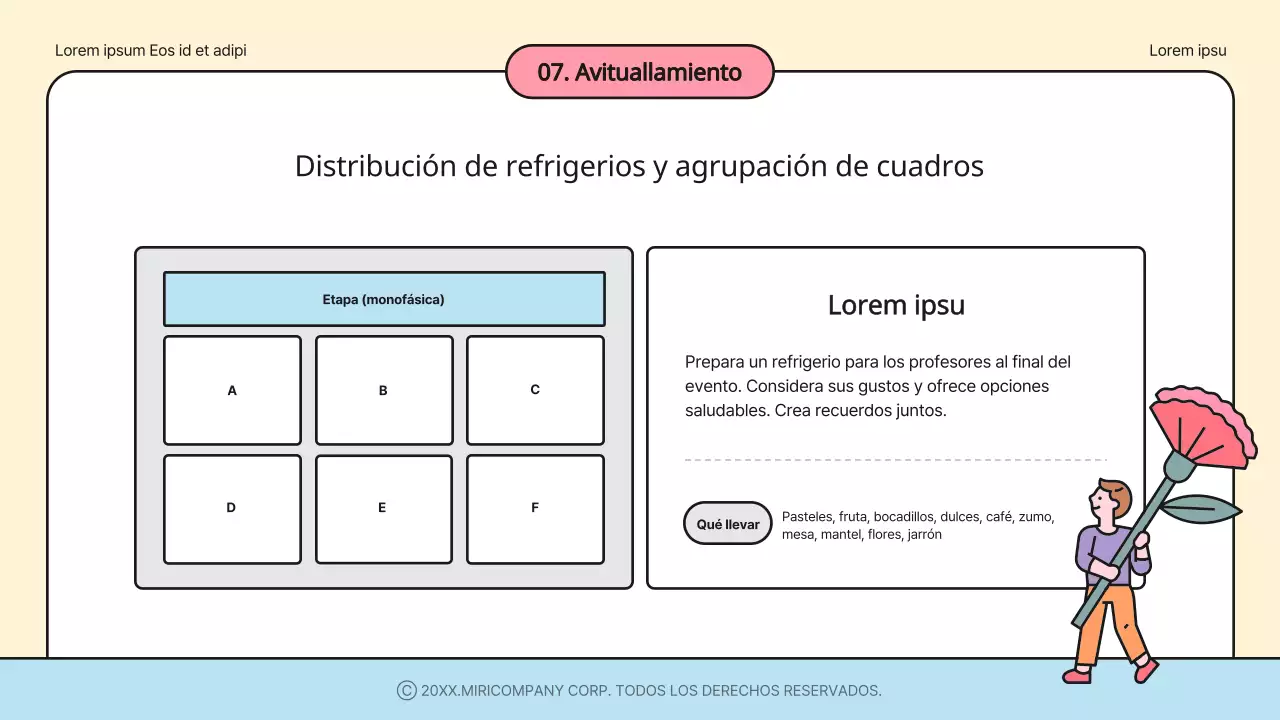 Ivory and Rainbow's Pretty Programa del Día del Profesor Planificador de eventos