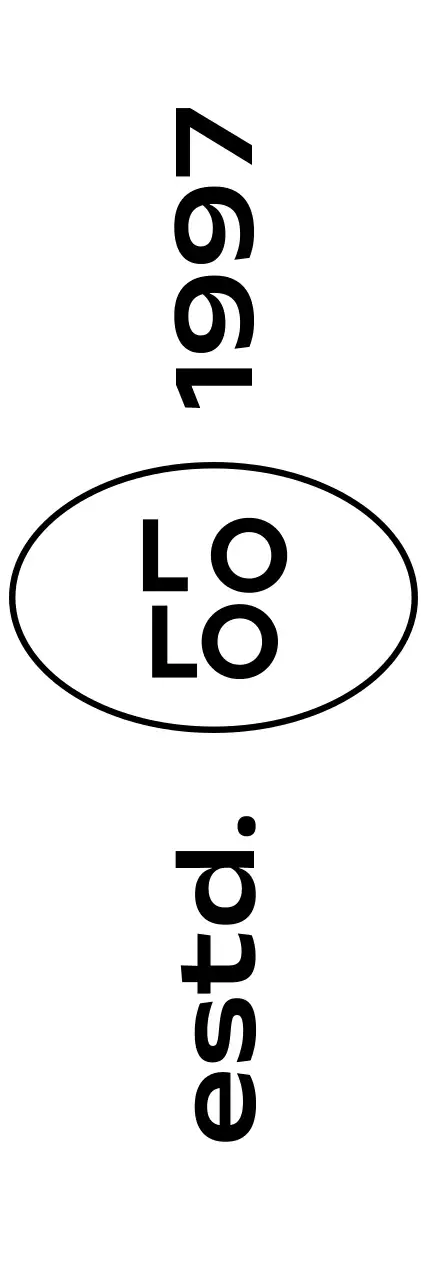 Marchandise d'entreprise simple avec des bordures circulaires et une police de caractères gothique