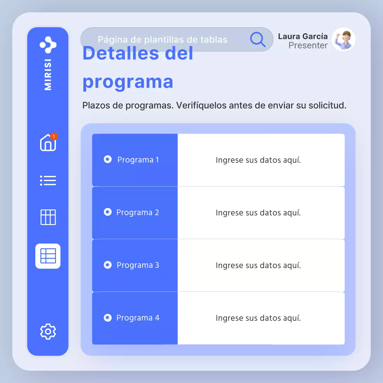 Anunciamos el uso de moda de las mesas azules y blancas