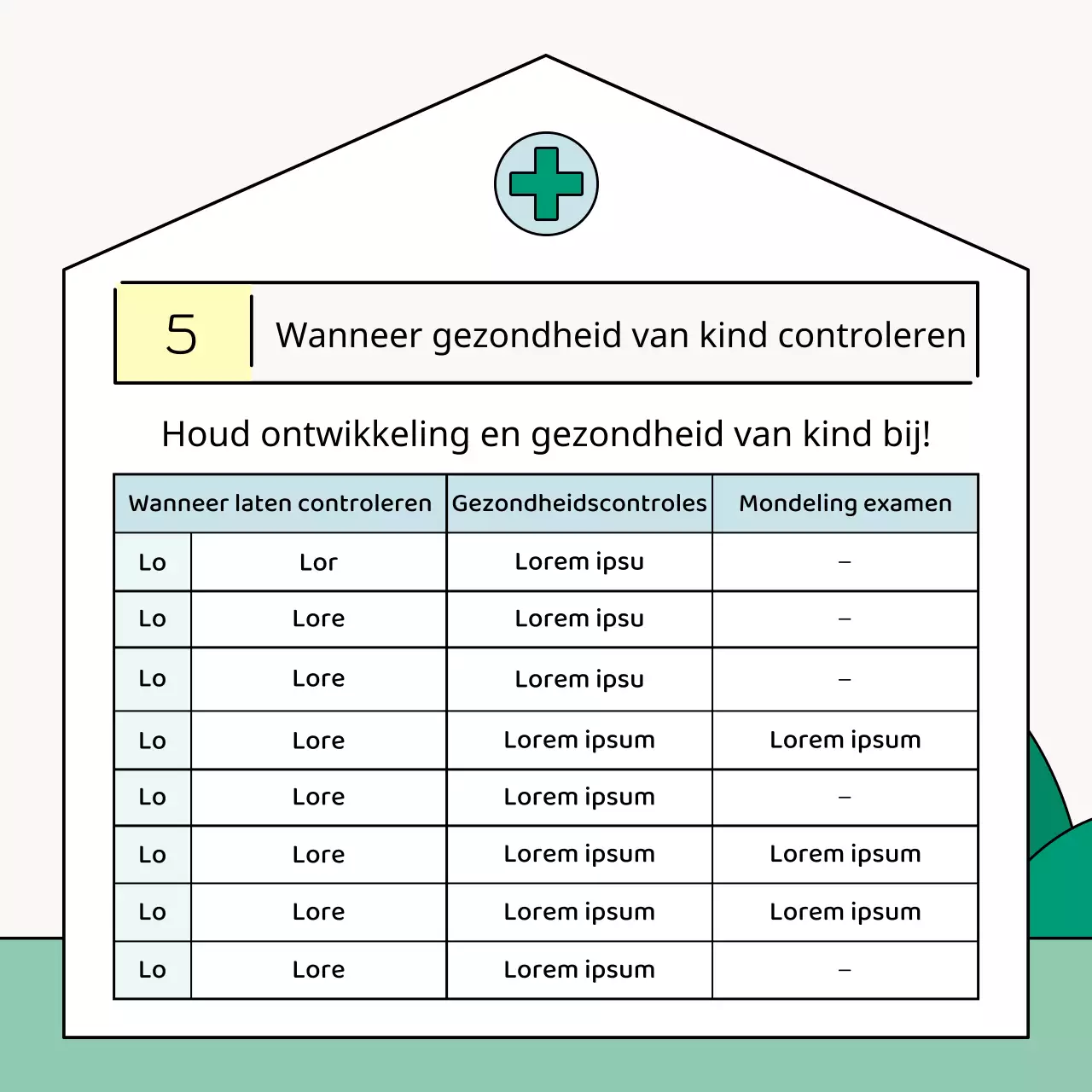 Groene en roze opvoedtips voor kinderen