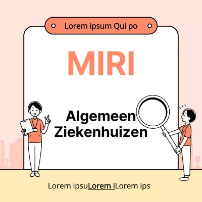 Een dialysekliniek promoten met een eenvoudig oranje kleurenschema