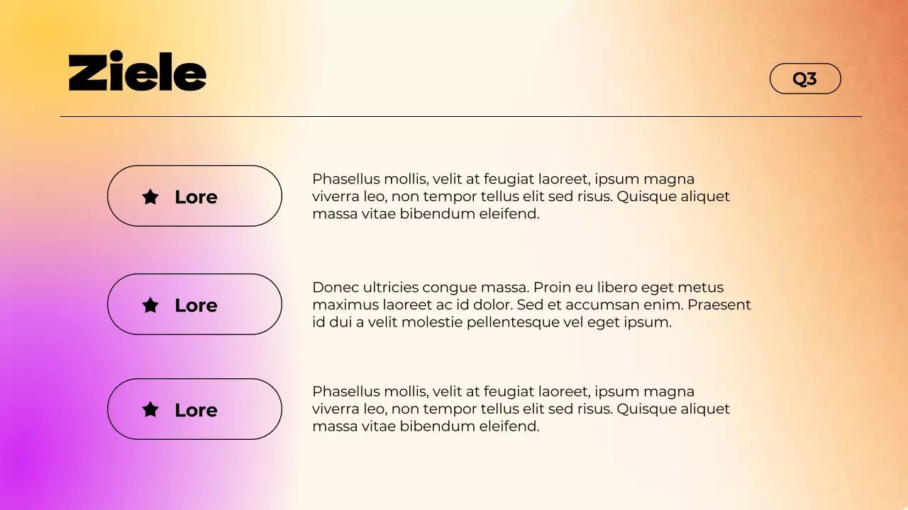 Lila Einfacher Farbverlauf Bericht