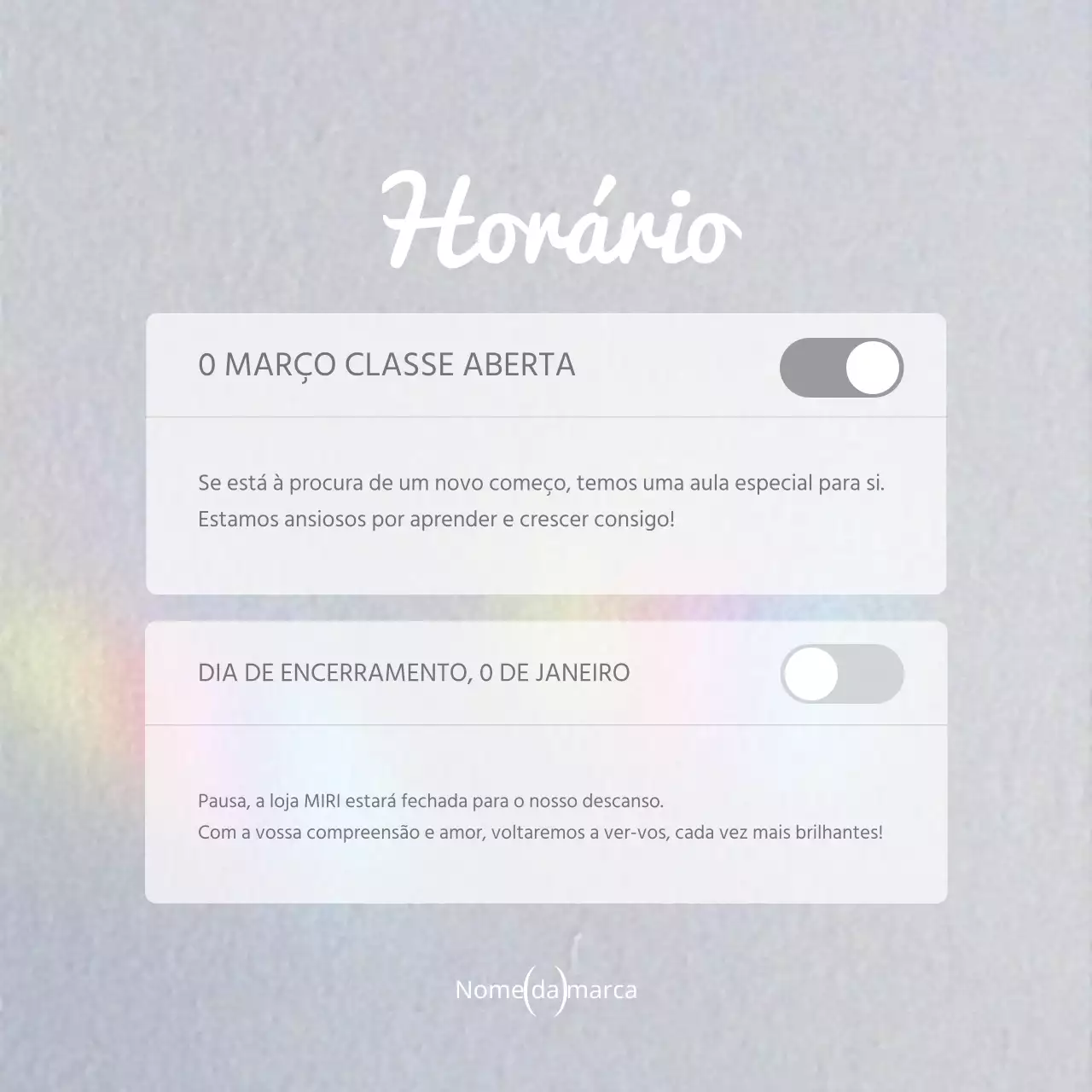 Promover um feed de marketing de redes sociais moderno em branco e cinzento