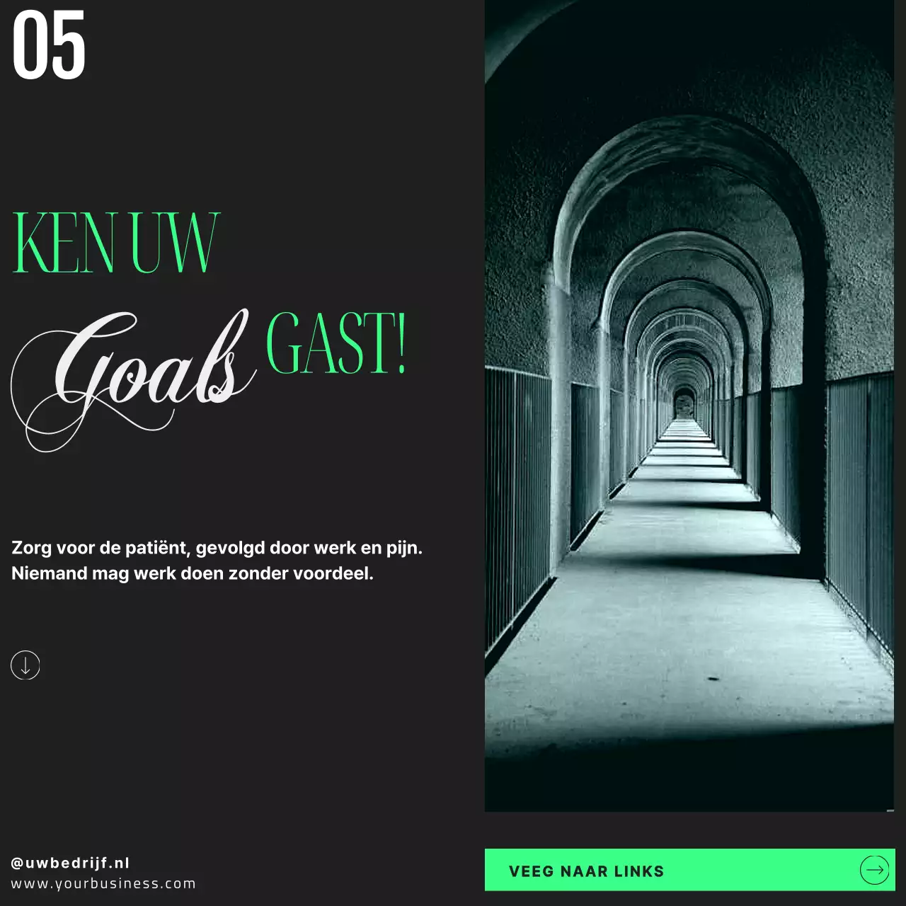 Groen Zwart Modern Eenvoudige Tips voor Beleggen Voor Beginners