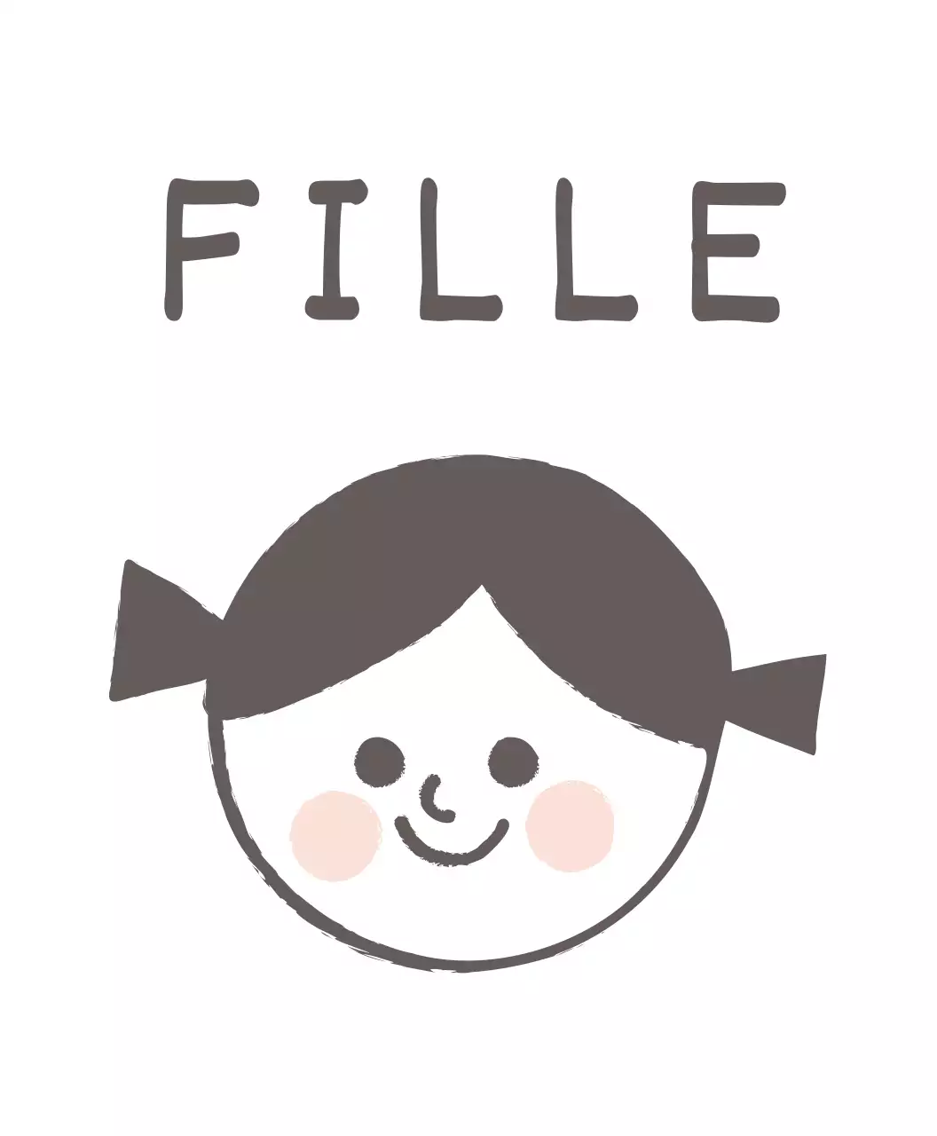 T-shirt avec gribouillis écriture dentelée cœurs chauds et famille mignonne illustration