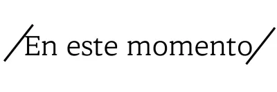 Publicidad con frases sencillas y emotivas en líneas diagonales y fuentes con gracias.