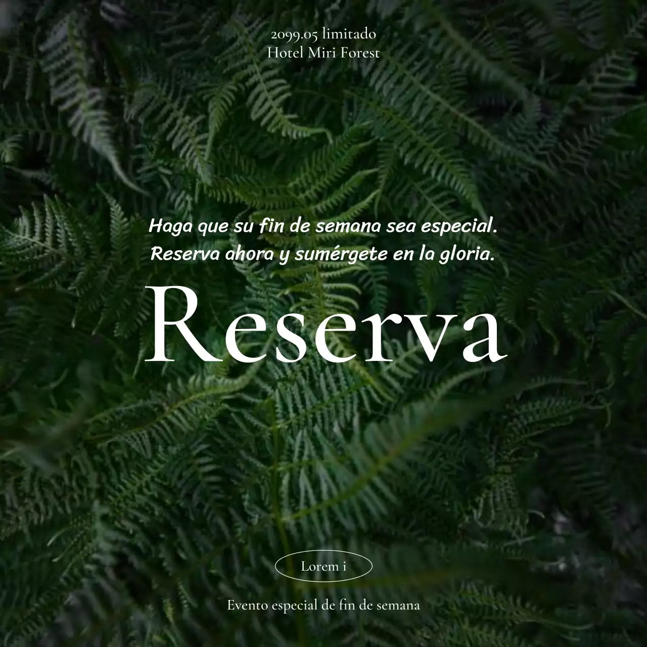 Anuncios de viaje clásicos en verde y blanco