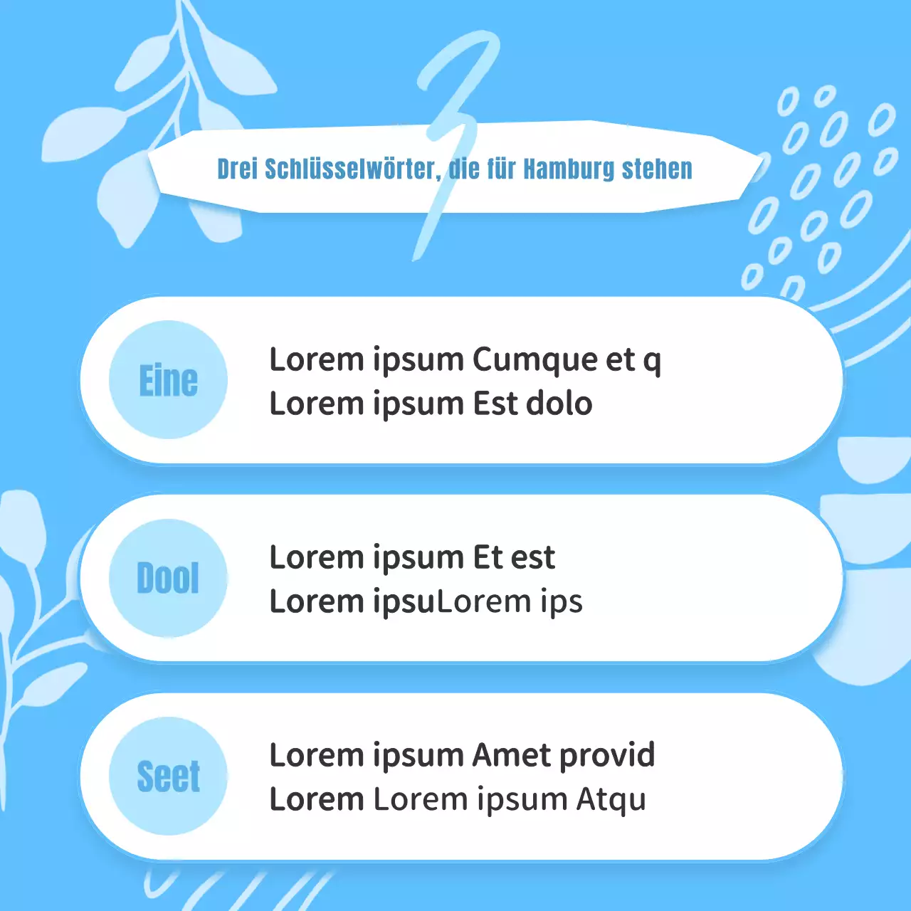 Ein kitschiger, hellblau-weißer Busan-Nachbarschaftsführer