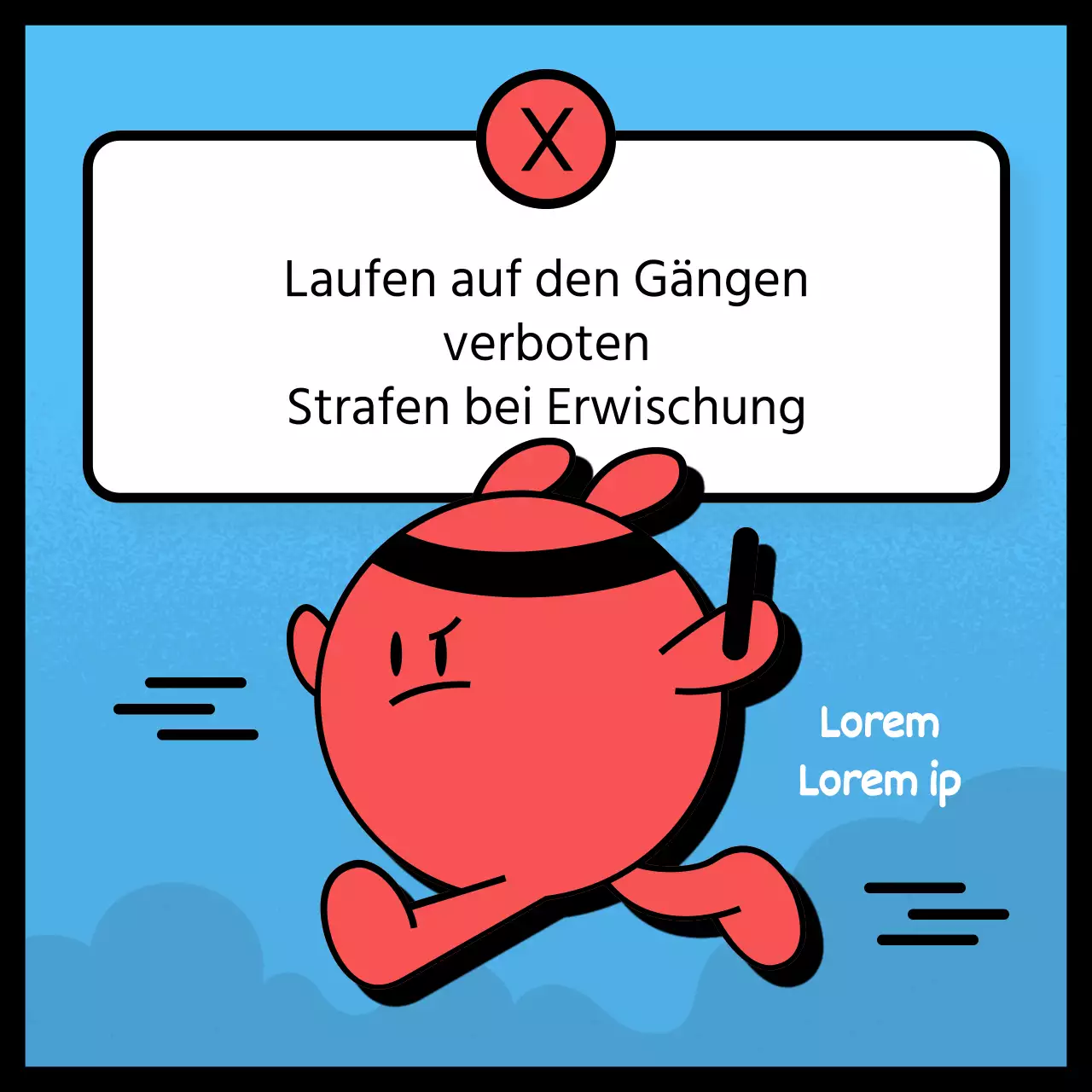 Rot und hellblau hervorgehobene Bußgeldbescheide