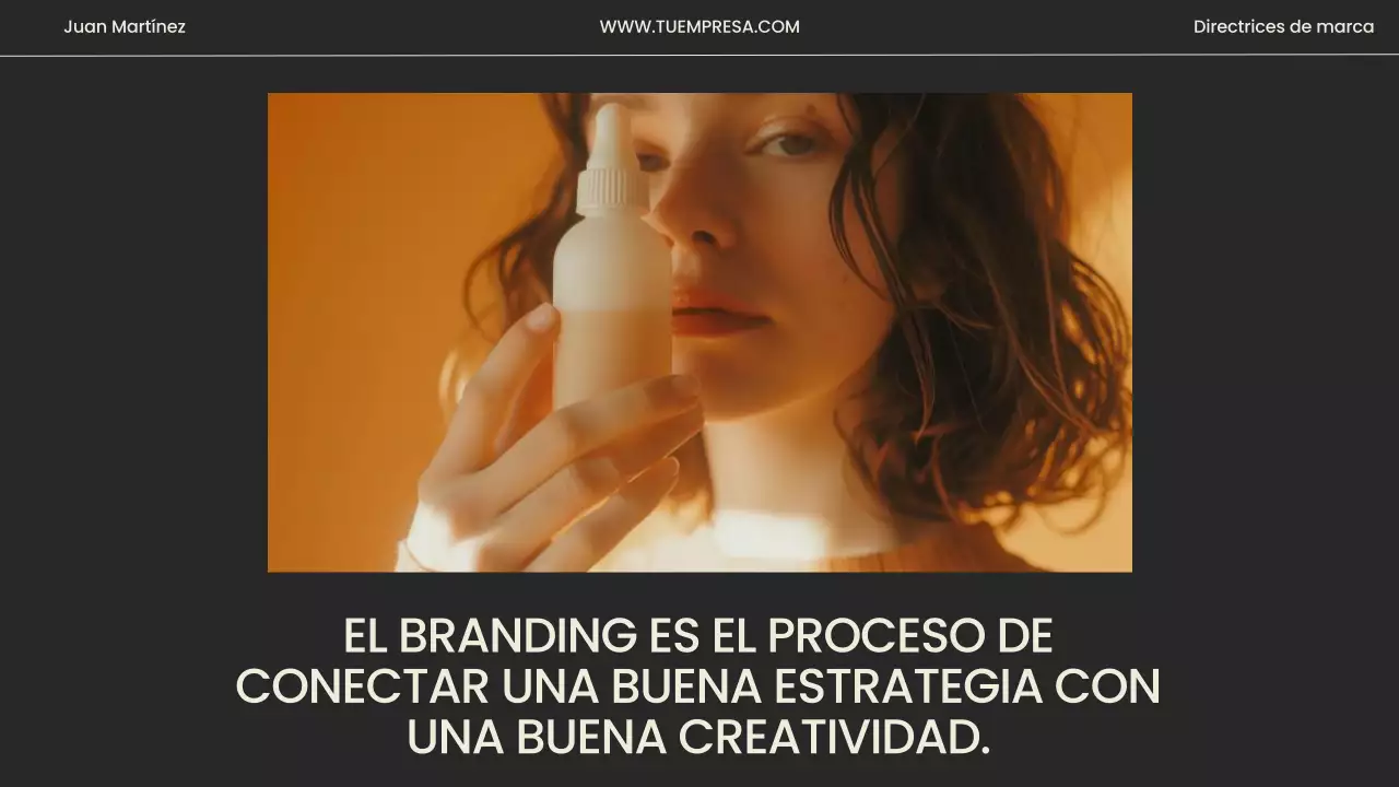 Directrices de marca modernas y minimalistas en beige y gris