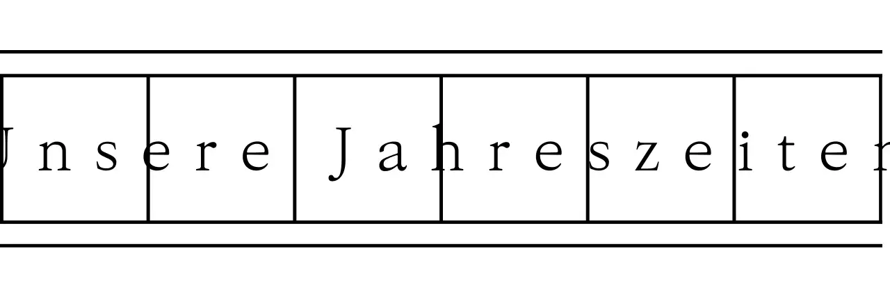 Sentimentale Formulierungen in Manuskript- und Serif-Schriften