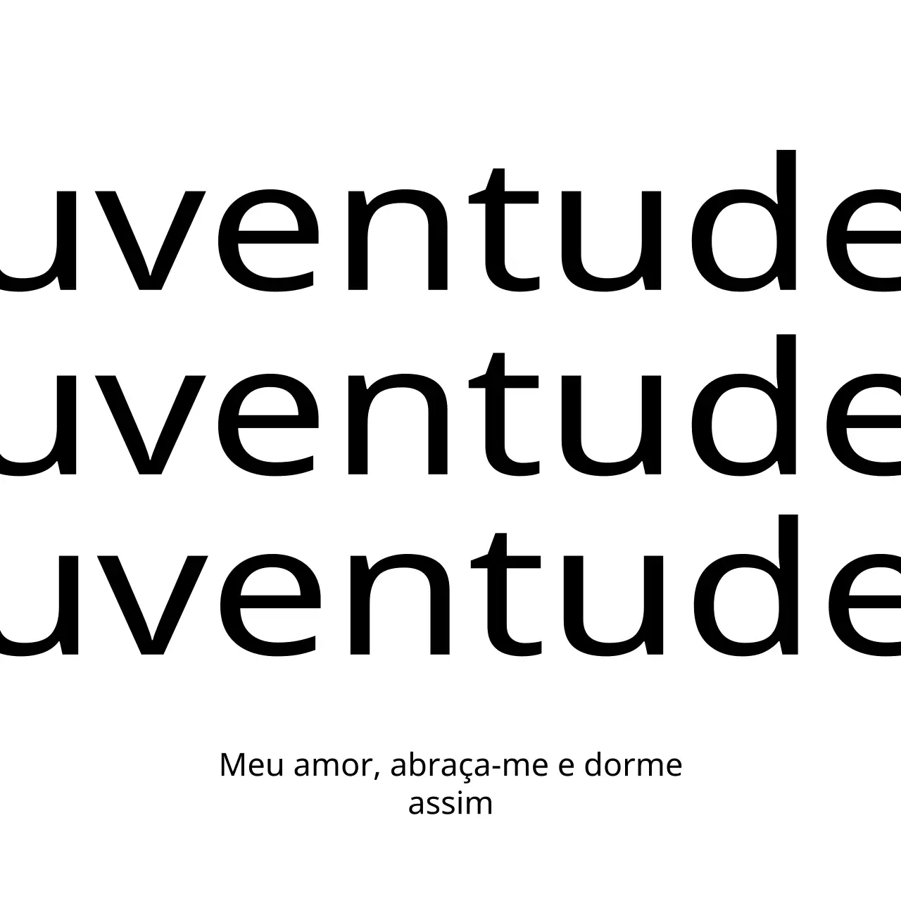 Mercadoria simples e personalizada com acentos de texto com serifa