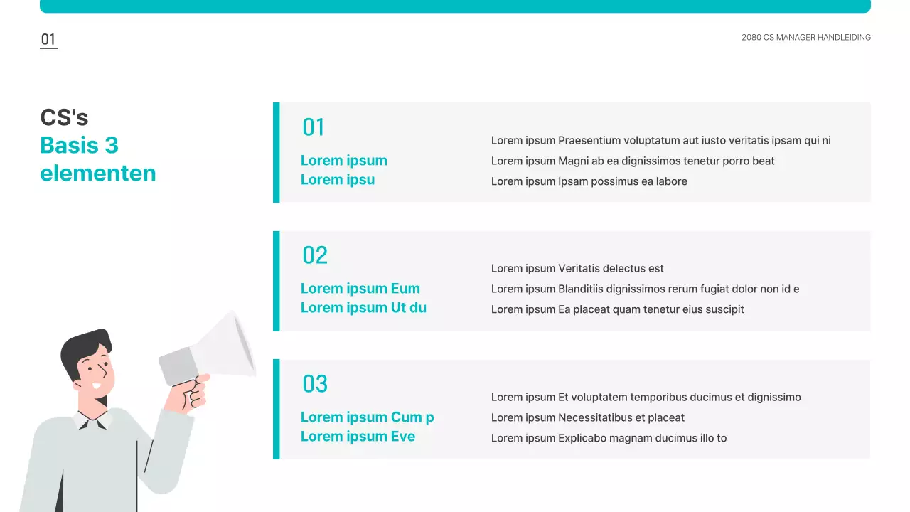 Een muntachtig, knuffelbaar trainingsmiddel voor CS-vertegenwoordigers