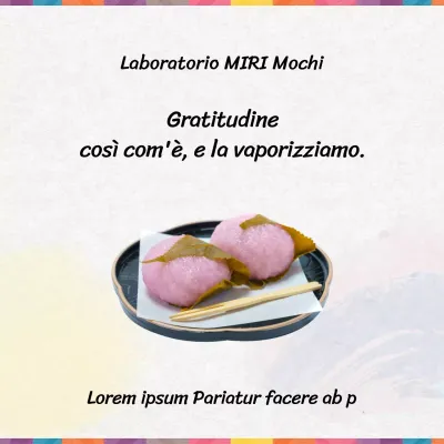 Pubblicizzare gli ordini collettivi di articoli da regalo tradizionali con i colori dell'arcobaleno