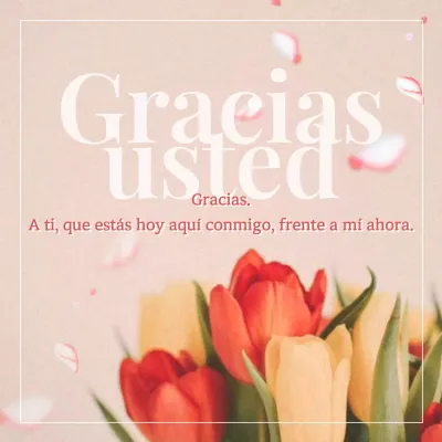 Un sencillo anuncio sentimental en rosa