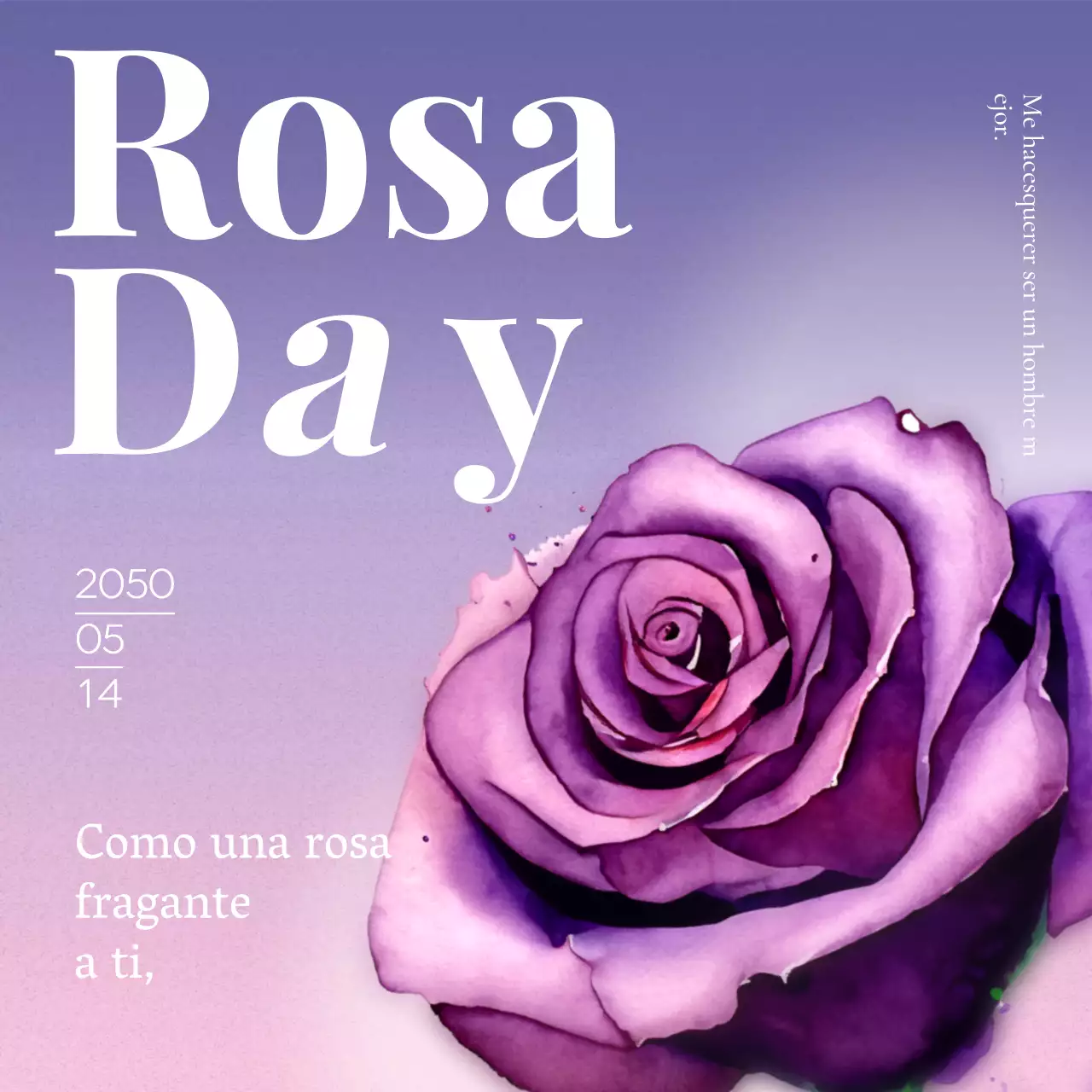 El lujoso post del Día de la Rosa de Bora