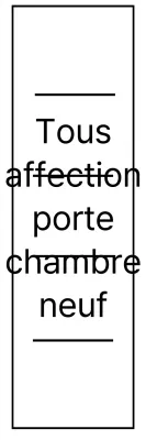 Articles de papeterie simples avec des formes et des lignes carrées