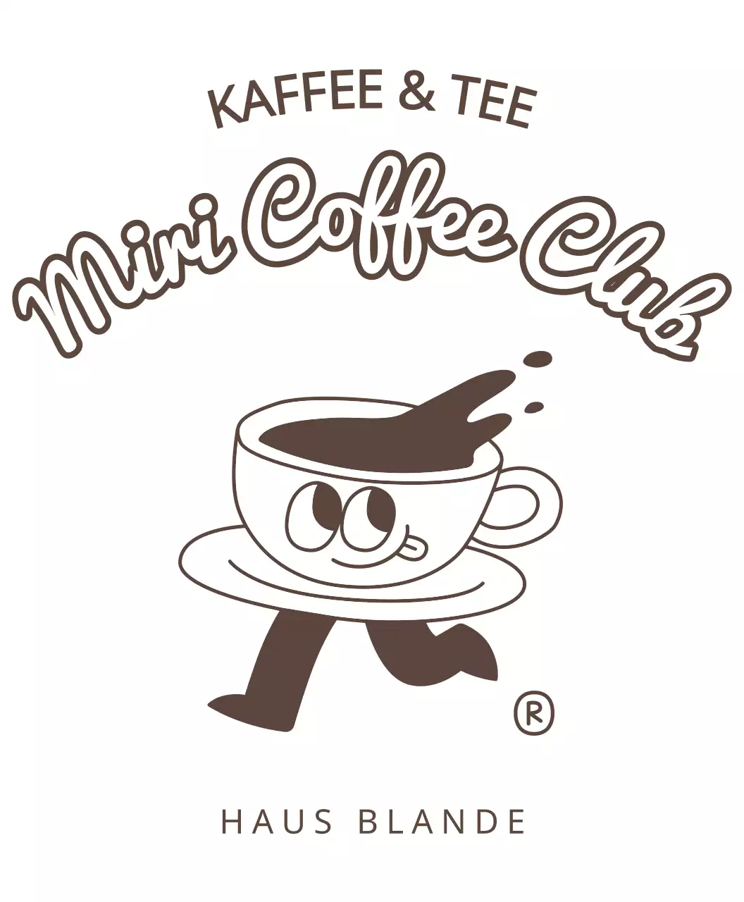 Das Barista-T-Shirt kombiniert ein süßes Kaffeetassen-Symbol in warmem Braun und Weiß mit einem Vintage-inspirierten Textlogo