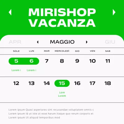 Una guida alle vacanze di tendenza in verde e nero