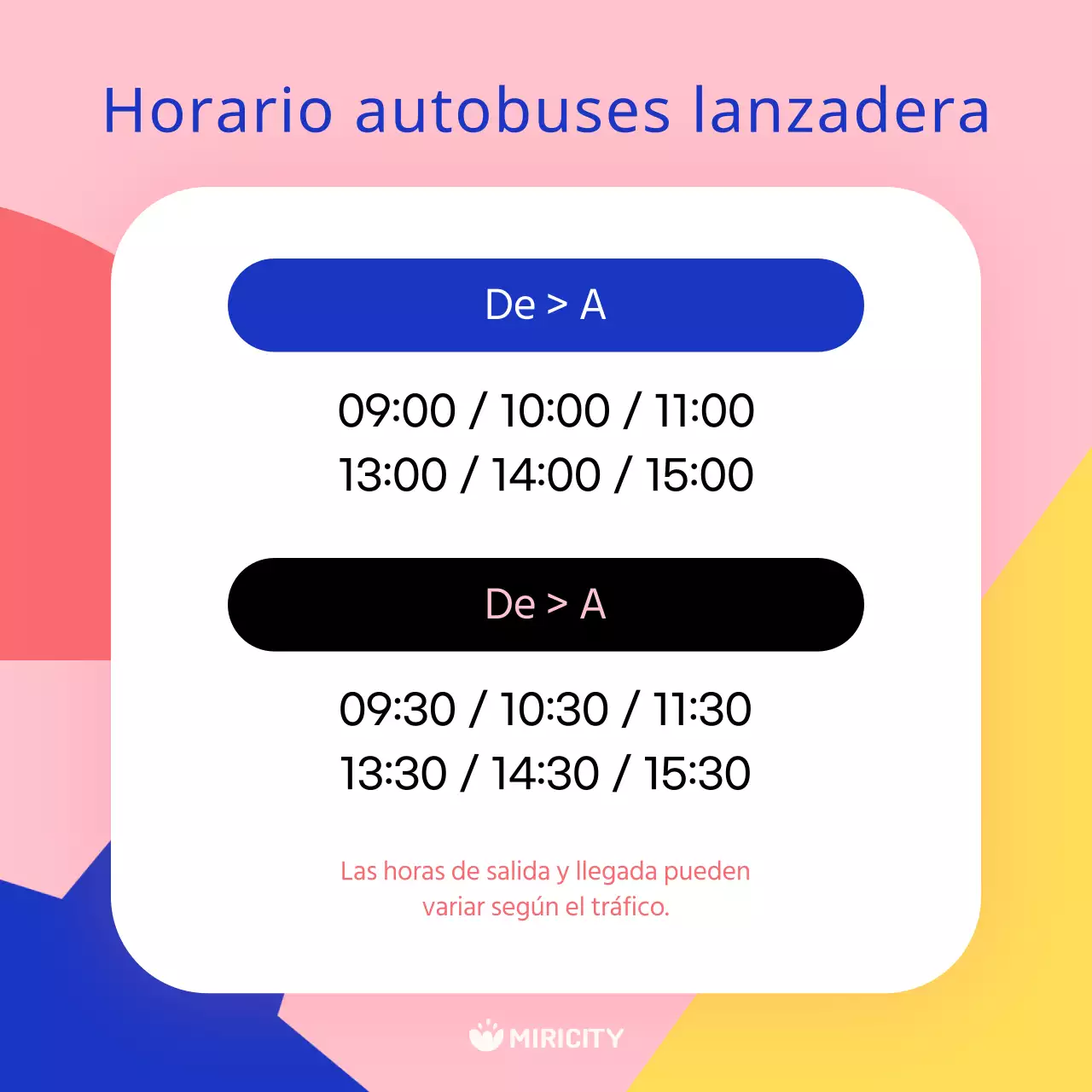 Promociona una guía de festivales kitsch en azul y rosa